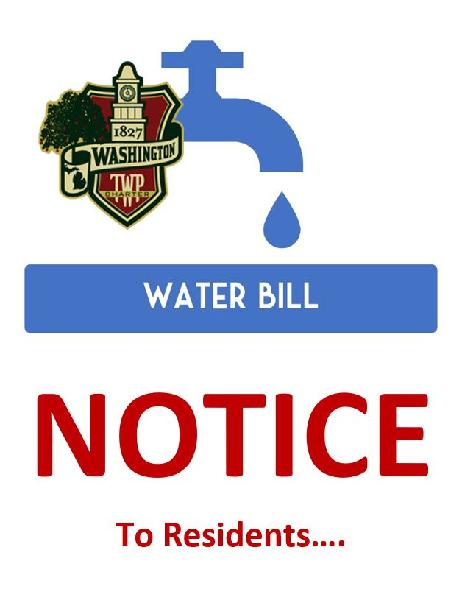 Water Bill Notice Image